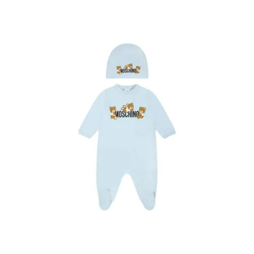 MOSCHINO Комбинезон SS25 Светло-синий для младенцев и малышей