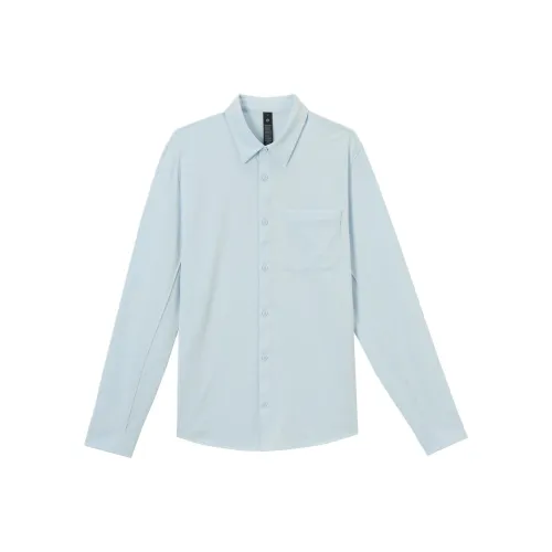 lululemon Commission Рубашка Мужская Розовый цвет пиона