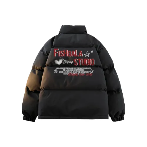 FISHGALAXY Хлопковый пуховик унисекс