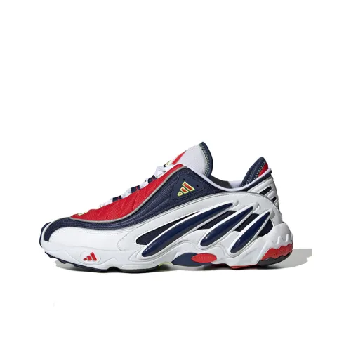 Adidas Originals Fyw 98 Нескользящий Легкий Низкий Топ Беговые кроссовки Унисекс Красный Синий Белый