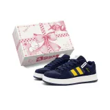 Темно-синий, синий, желтый (синие шнурки)