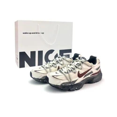 Nike Initiator Амортизация Износостойкие Низкие Кроссовки для Бега Унисекс Серые