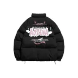 Black D2200 Cotton Down Jacket  
Черный хлопковый пуховик D2200