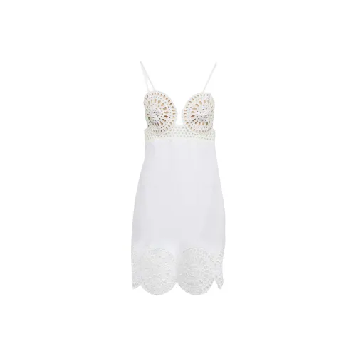 Stella McCartney Белые Женские Платья без Рукавов