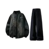 Черный топ + Черные брюки