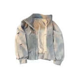 Светло-серый с флисовой подкладкой