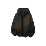 [Ромб Узор Лоскутное Шитье] Черный (Логотип на груди Танши Телеком)