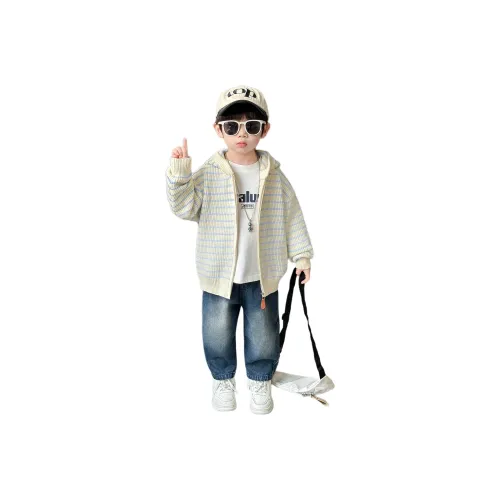 MUMUWU HOUSE Бежевый Детский Свитера