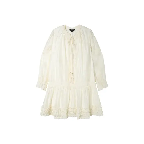 LOUISY AO Длинное платье с длинными рукавами женское