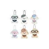 Случайный Два Стиля Стеклянная Шляпа Щенок