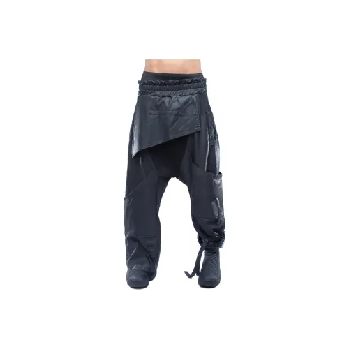 DEMOBAZA Восковая ткань Деним Широкие Baggy Брюки Джинсы Мужские