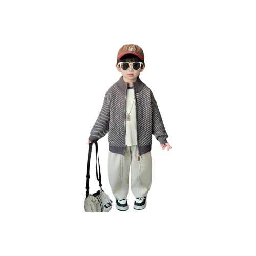 MUMUWU HOUSE Серый Детские Свитера