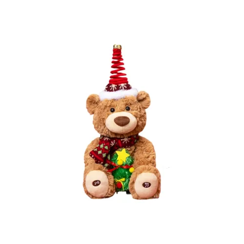 AIQINGCAOZHILIANWANJU Singing Bear Plush Кукла Куклы Плюшевая кукла 40 см Длина тела