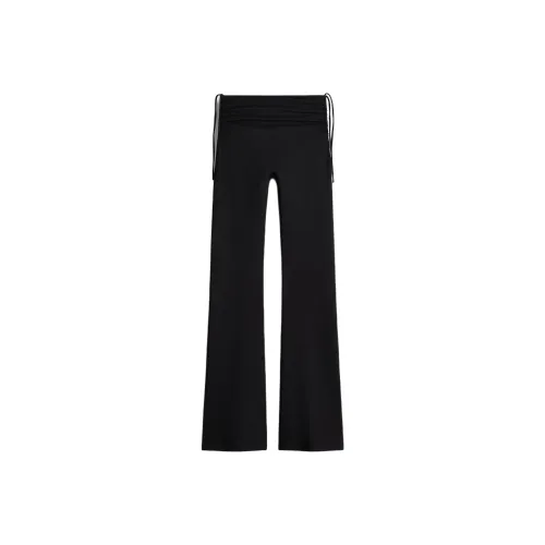 H M Черные Женские Спортивные Брюки