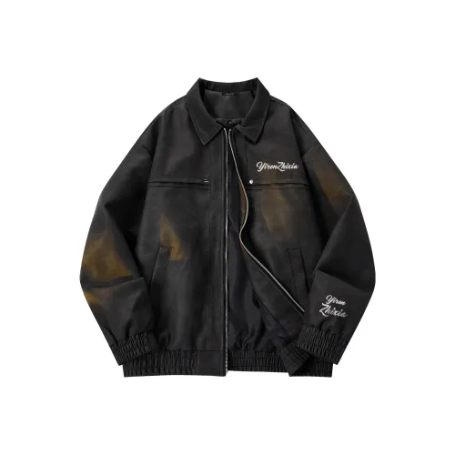 Куртка из кожи унисекс