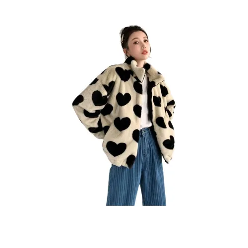 GUOZHEN Вельвет Feel Пальто Унисекс