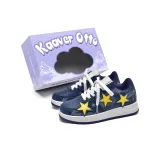 Темно-синий, синий, жёлтый