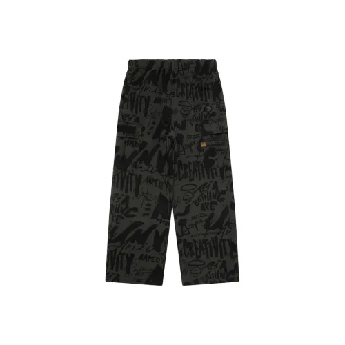 Aape Medium Gray GYX Мужские Повседневные Штаны