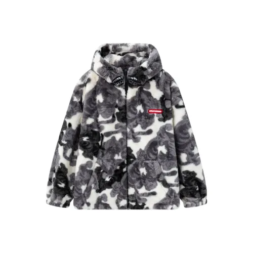 SPRAYGROUND Velvet Feel Coat Unisex