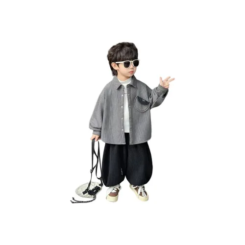 MUMUWU HOUSE Серый Kids Tops