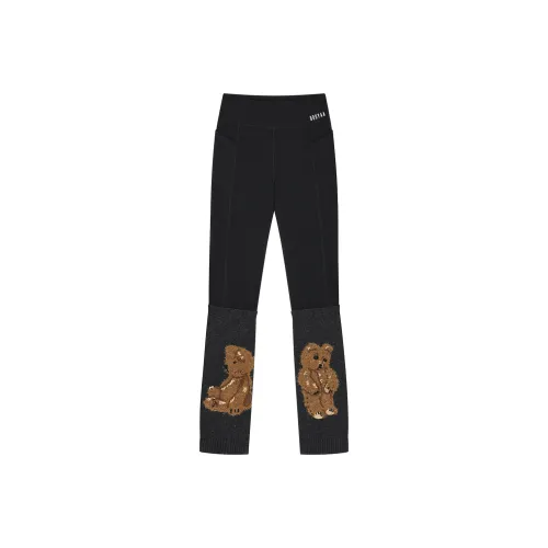 UOOYAA Черные Женские Леггинсы