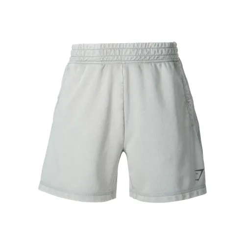 GYMSHARK Heritage 5' Шорты Повседневные шорты Мужские Дымчато-серый