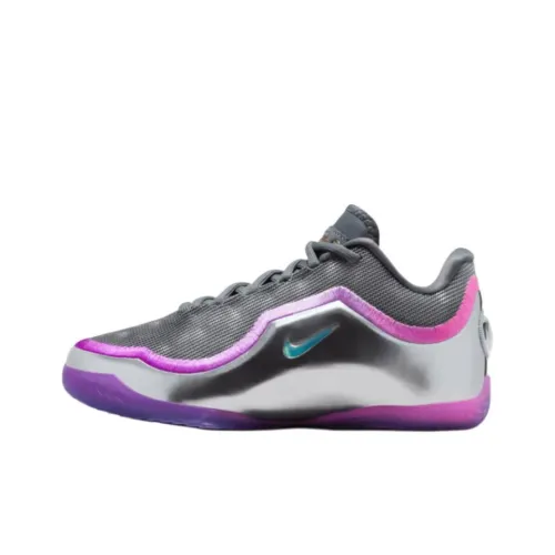 Nike Lebron 23 Low Топ Детские Баскетбольные кроссовки Серый Серебряный Подростки