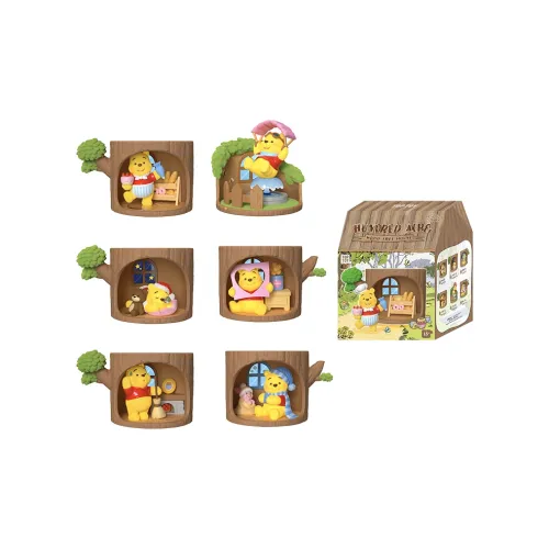 TOP TOY Disney Winnie The Pooh Forest Домик на дереве Коллекция Фигурка Слепые коробки Одиночная Слепая коробка Цельная коробка 6 шт