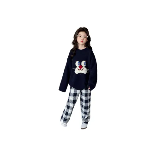 YALU Темно-синий Комплект одежды Школьный возраст Lounge Набор