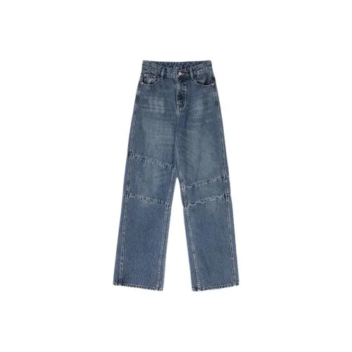 ROMI STUDIO Темно-синий женский джинсы