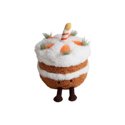 JELLYCAT Interesting Food Морковный Торт США Чикаго Ограниченный Куклы Плюшевая кукла Standing Длина корпуса 16 см