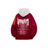 Бордовый [MY1099 Пуховая куртка] (Термический, Нескользкий, Стильный)