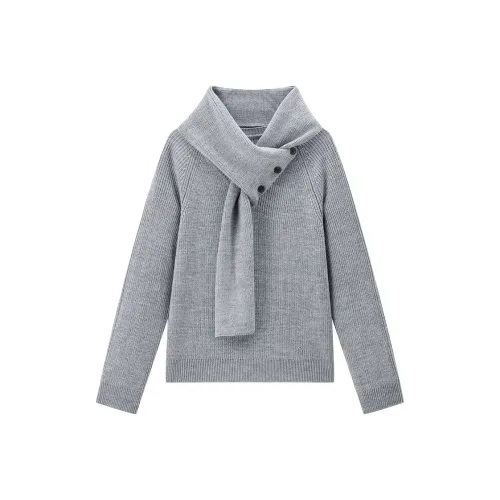 PEACEBIRD Chilling Зимний серый Женский трикотаж