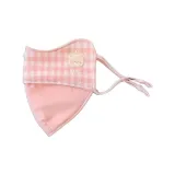 Розовый, 100% хлопок, медведь, пэчворк, клетка