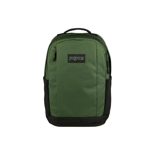 JanSport Переработанный материал Рюкзак Мужской Зеленый