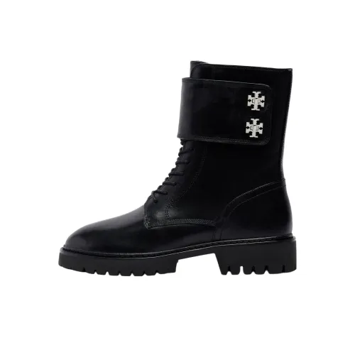 TORY BURCH Turnlock Короткий Мартин Boot 4CM Женские Черный