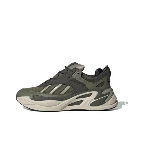 Adidas Originals Ozmorphis Устойчивые к истиранию низкие беговые кроссовки унисекс зеленые
