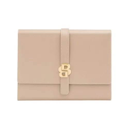 Hugo Boss ПУ (полиуретан) Картхолдер Женский Нюдовый