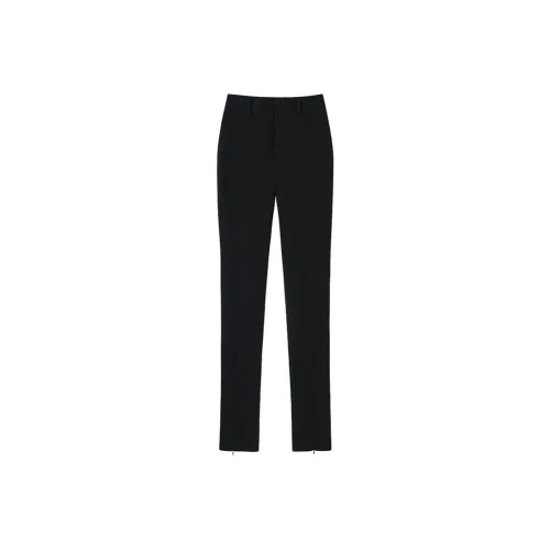AS DALIO Черные Женские Повседневные Брюки