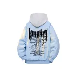 Light Blue [MY1099 Хлопковый пуховик](Термический, Нескользкий, Стильный)