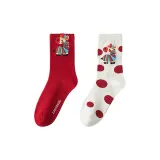 Однотонный Лошадь + Гороховый узор Лошадь [Подарочная коробка Набор]