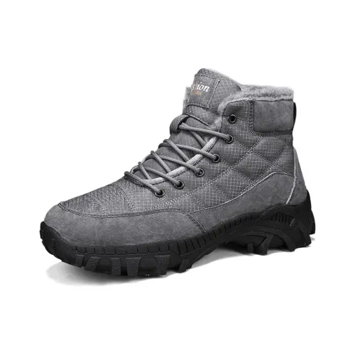 SENJIALUO Термическое покрытие увеличивающее высоту устойчивое к истиранию 14 см мужские снегоботинки