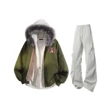 Армейский зеленый + светло-серый [брюки]