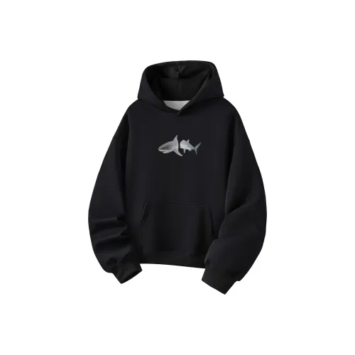 FAIRWHALE С капюшоном и флисовой подкладкой худи и свитшоты унисекс