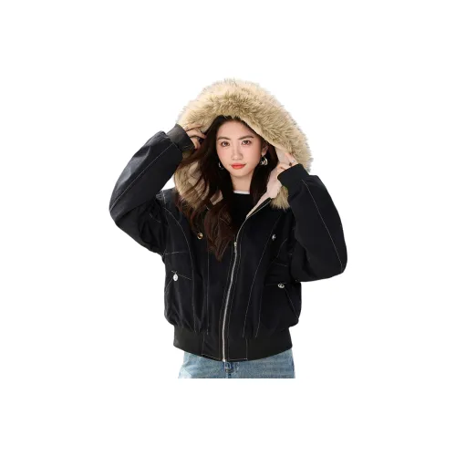 Cotton Gene Хлопковый пуховик женский