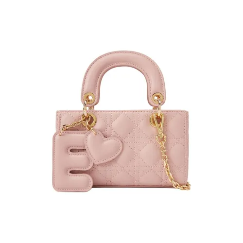 ELLE Коровья кожа Сумка Маленькая Женская Черная Анкора Красная