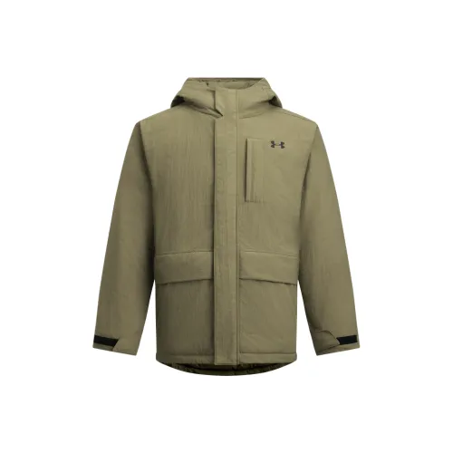 Under Armour Fw25 Пуховик Мужской Коричневый