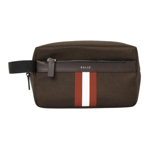 BALLY Полиэстер Клатч Мужской Коричневый