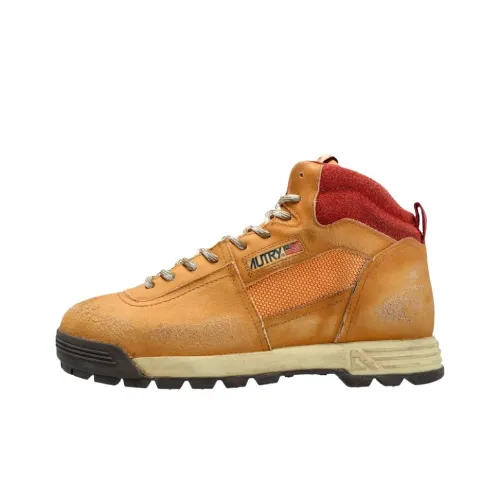 AUTRY Высокий топ Повседневная обувь Женская Светло-коричневый
