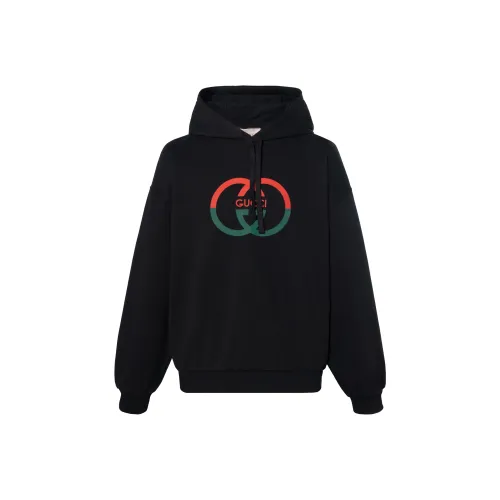 GUCCI SS24 Свитшот Мужской Черный